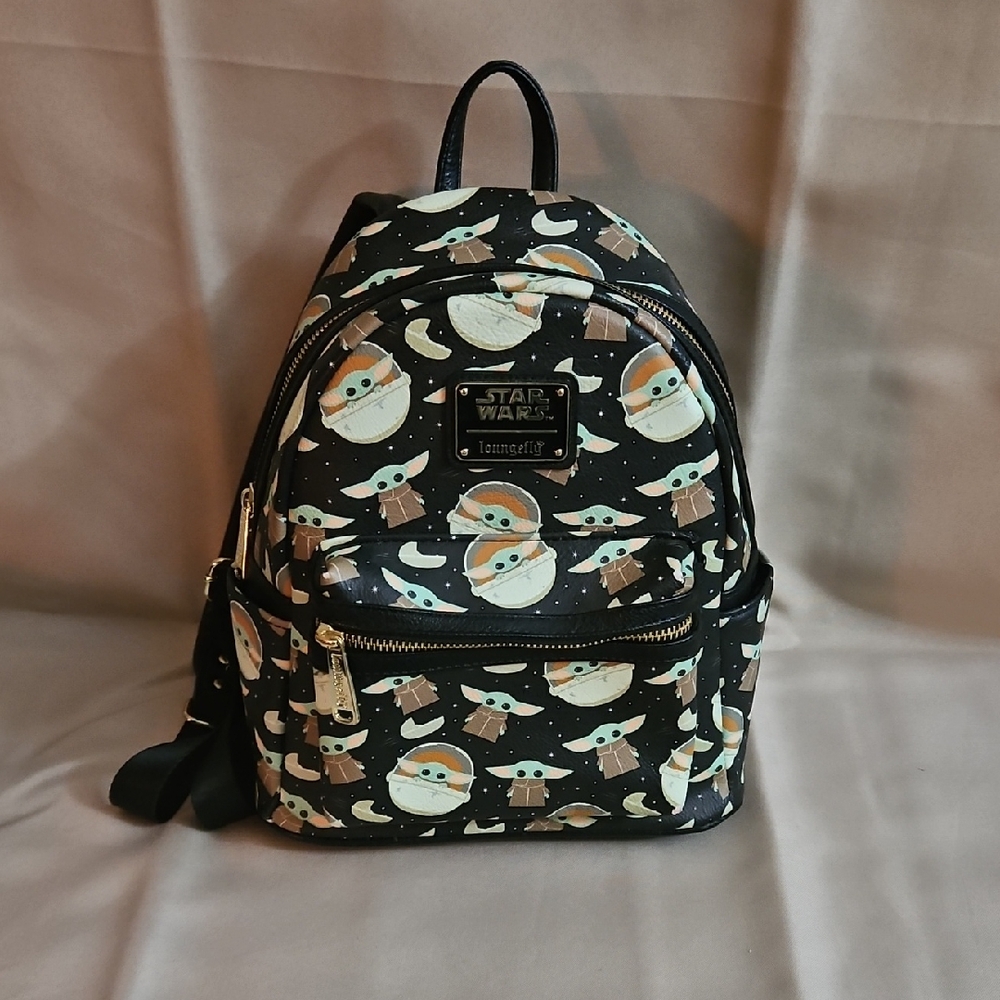 Loungefly Star Wars Mini Bag - Black and Cream